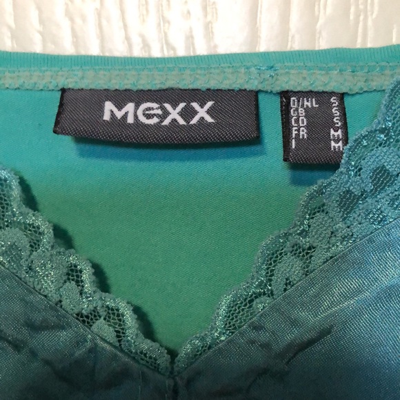 Mexx Small Cotton Turquoise Camisole - Picture 2 of 4
